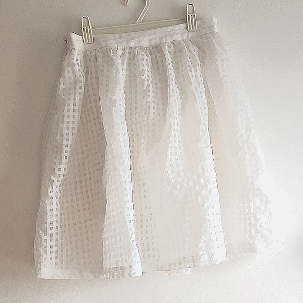 Remere Collection White Skirt